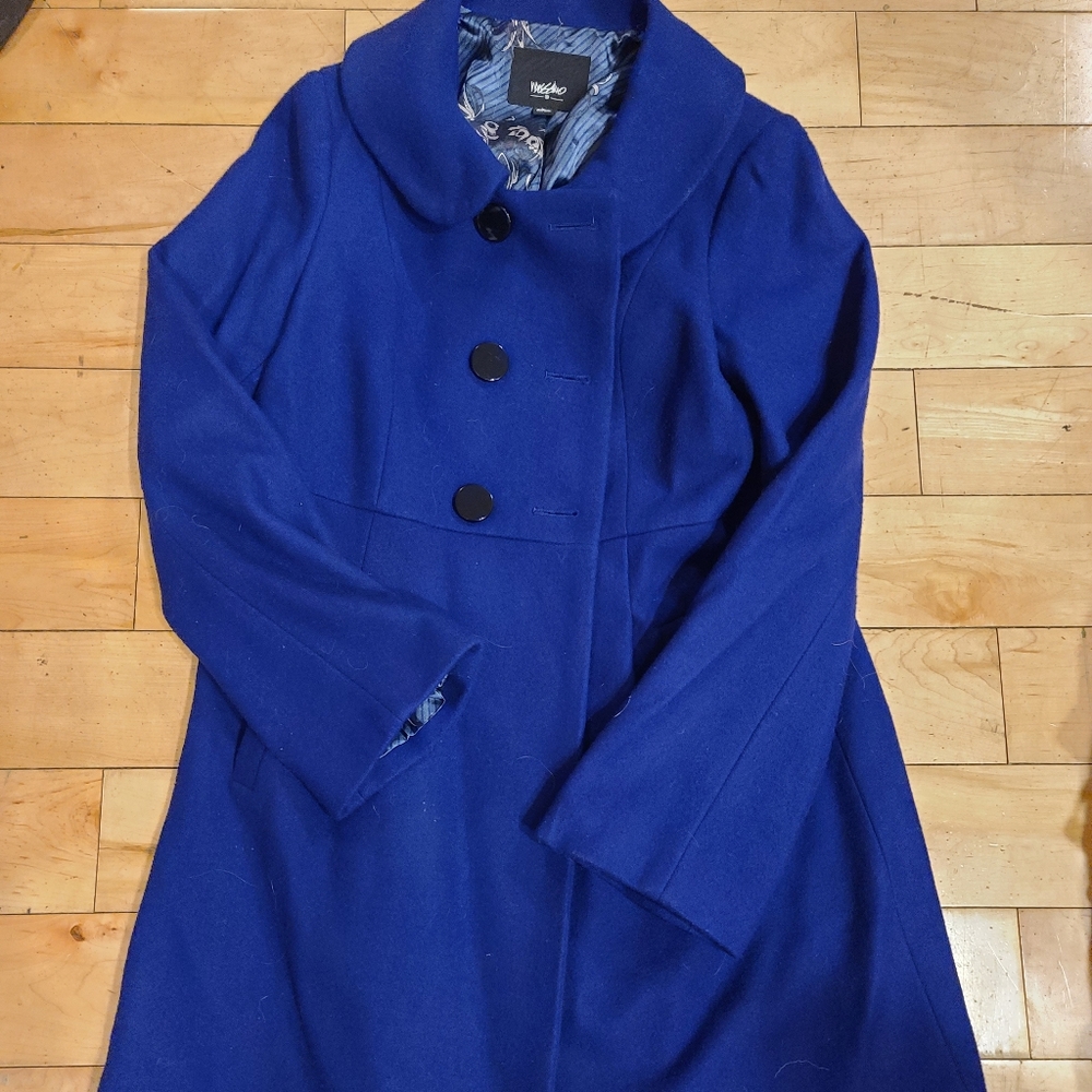 Royal Blue Jacket Coat